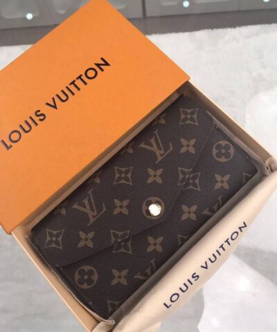 Louis Vuitton Sarah Wallet Monogram Canvas For Women, 7.5in/19cm LV M60531