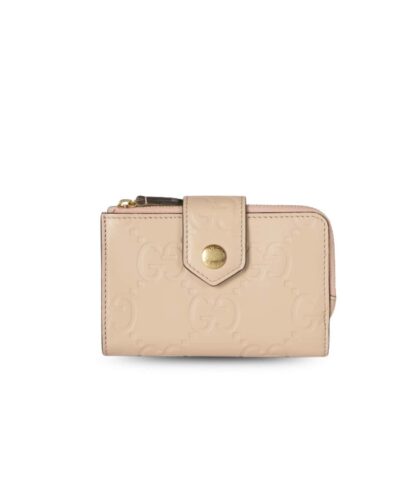 Gucci GG Medium Wallet Light Beige For Women 6.7in/17cm 790131 AAC1Q 5701