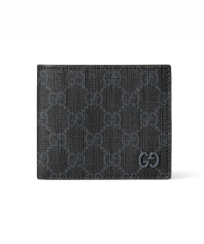 Gucci Grey Interior Bi-Fold Wallet Grey For Men 4.3in/11cm 768243 FACQC 1048