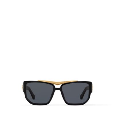 Louis Vuitton Flight Square Sunglasses Black For Men – Z2700U