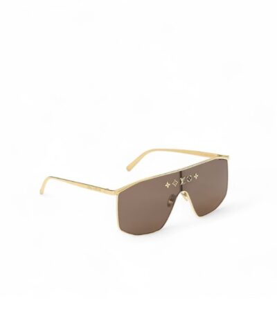 Louis Vuitton LV Golden Mask Sunglasses Brown Z1717U