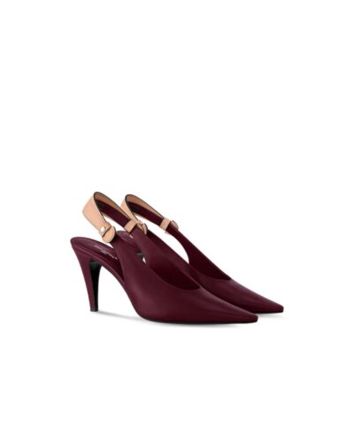 Louis Vuitton Legacy Slingback Pump Brown For Women – 1AHKLB