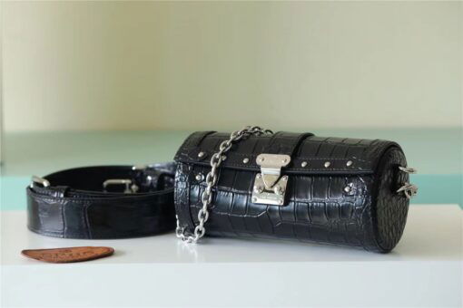 Papillon Trunk Black For Women 7.5in/19cm - Image 9