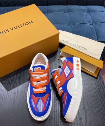 Louis Vuitton LV Ollie Richelieu Orange For Men LV 1AAHQF