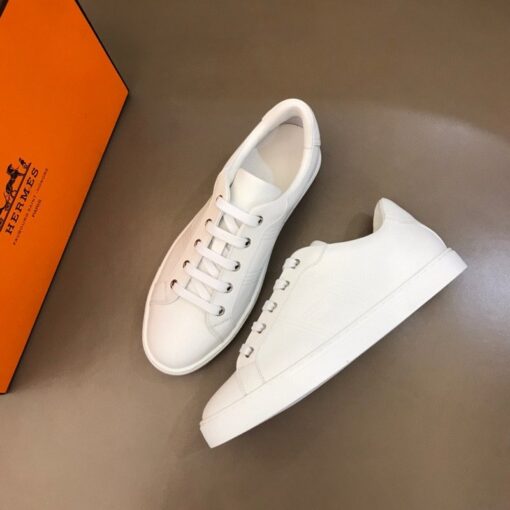 Hermes Avantage Sneaker White For Men H201459ZH01395 - Image 5