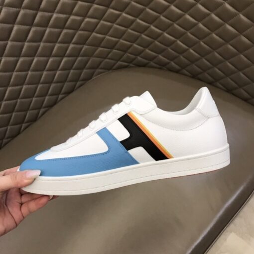 Hermes Boomerang Sneaker White For Men - Image 4
