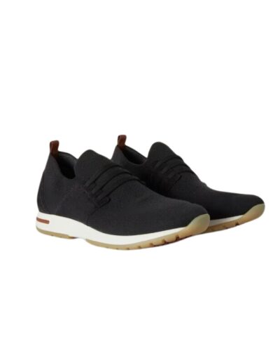 Loro Piana 360 Lp Flexy Walk Sneaker Black For Men FAI8159