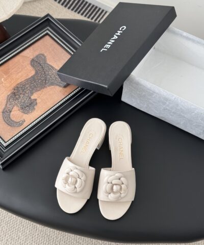 Chanel Mule White For Women