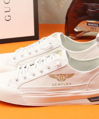 Gentley x Gucci Men’s Sneakers With Logo G White For Men