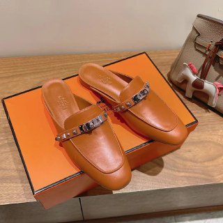 Hermes Mule Brown For Women
