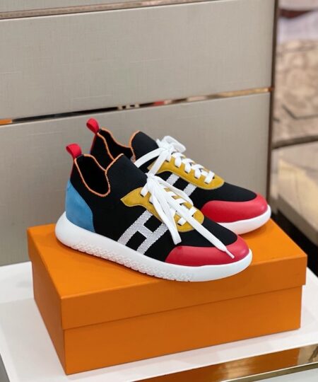 Hermes Depart Sneaker Black For Men