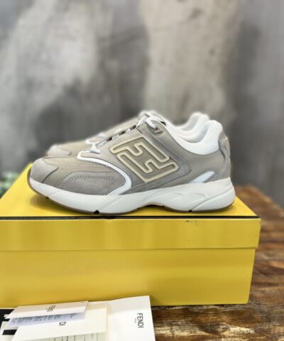 Fendi Nubuck Faster Grey For Men