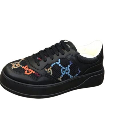 Gucci GG Embossed Sneaker Black For Men