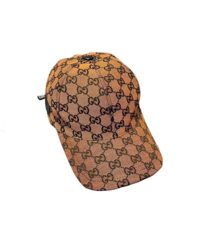 Gucci Baseball Hat Orange For Women