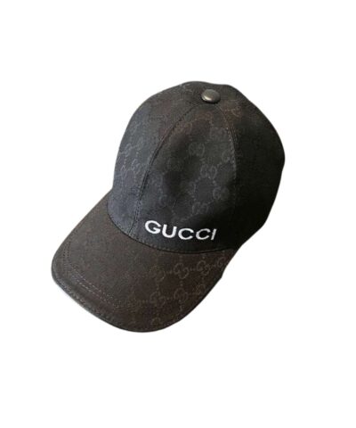 Gucci Baseball Hat Dark Grey For Women