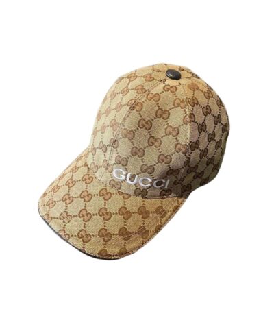 Gucci Baseball Hat Brown For Women
