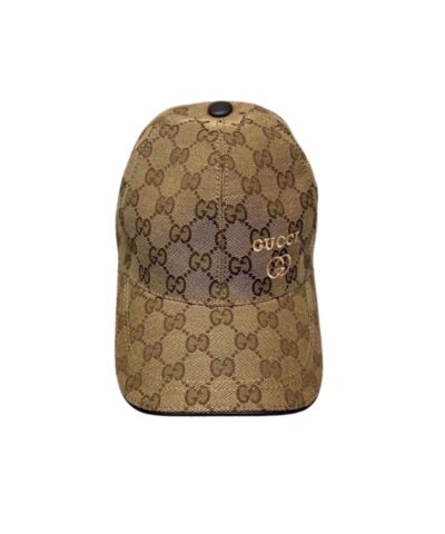Gucci Baseball Hat Brown For Women