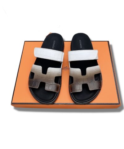 Hermes Chypre Sandal White For Men