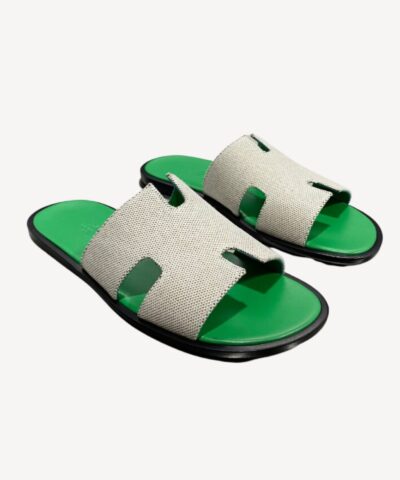 Hermes Oran Sandal Grey For Men