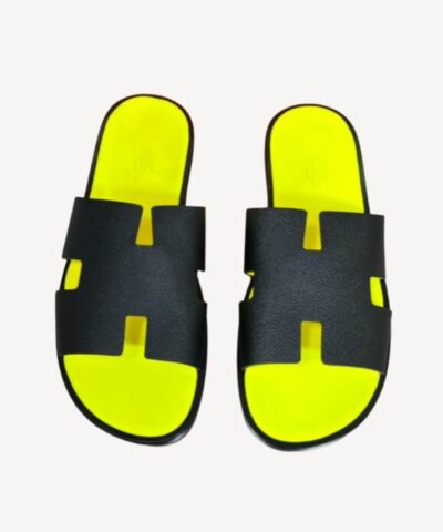 Hermes Oran Sandal Black For Men