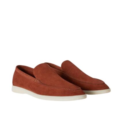 Loro Piana Summer Walk Loafers Brown For Men FAI3276
