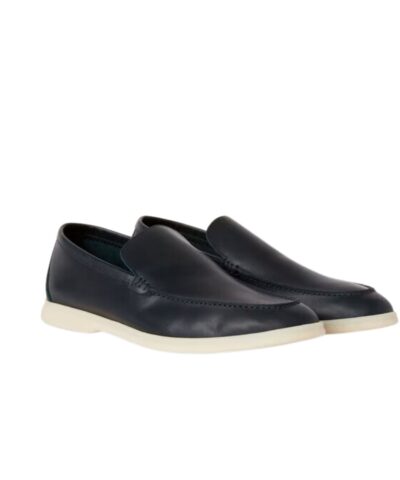 Loro Piana Summer Walk Loafers Black For Men FAM9405