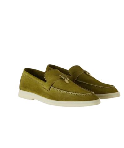 Loro Piana Summer Charms Walk Loafers Tea Room For Women – FAE5444 50KY