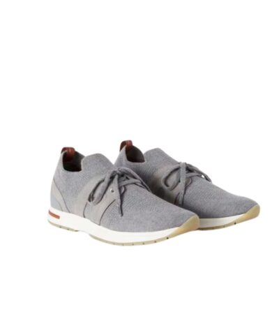 Loro Piana 360 Lp Lady Flexy Walk Sneaker Flannel Gray For Women – FAI7759 M579