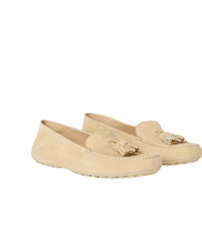 Loro Piana Dot Sole Walk Loafers Melonpan For Women – FAN0109 D0IV