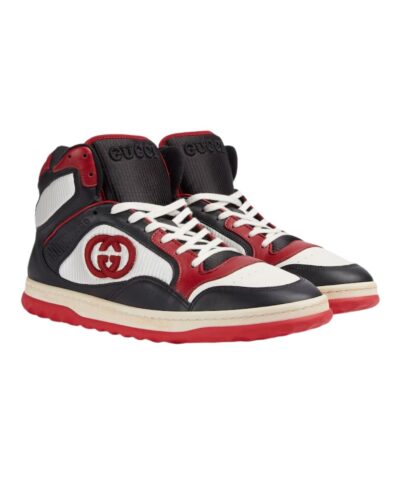 Gucci Men Mac80 High Top Sneaker For Men- ‎762060 AACN5 1050