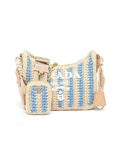 Re-Edition 2005 Logo Bag Beige For Women 1BH204VV9R2A2T