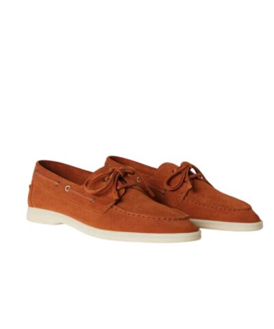 Loro Piana Sea-Sail Walk Loafers Brown For Men FAN1317