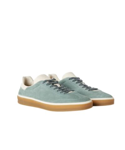 Loro Piana Tennis Walk Sneakers Green For Men FAN8505