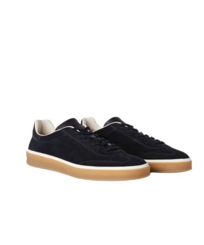 Loro Piana Tennis Walk Sneakers Navy Blue For Men FAN8505