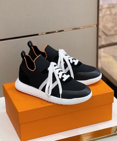 Hermes Depart Sneaker Black For Men