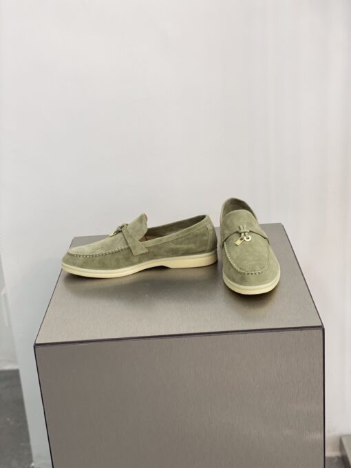 Loro Piana Summer Charms Walk Loafers Tea Room For Women – FAE5444 50KY - Image 8
