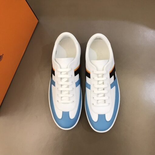 Hermes Boomerang Sneaker White For Men - Image 7