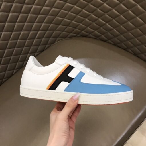 Hermes Boomerang Sneaker White For Men - Image 9