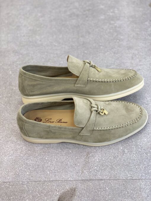 Loro Piana Summer Charms Walk Loafers Tea Room For Women – FAE5444 50KY - Image 9