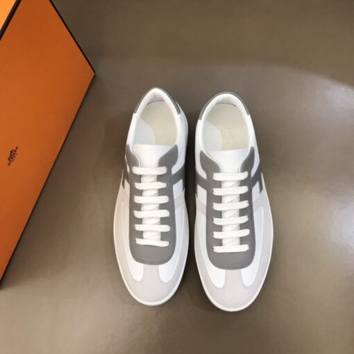 Hermes Boomerang Sneaker White For Men - Image 7