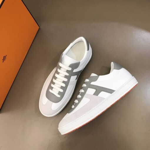 Hermes Boomerang Sneaker White For Men - Image 8