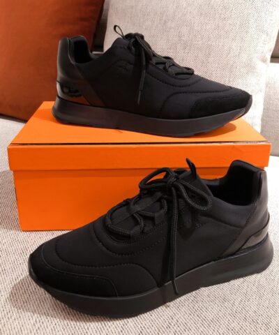 Hermes Miles Sneaker Black For Men