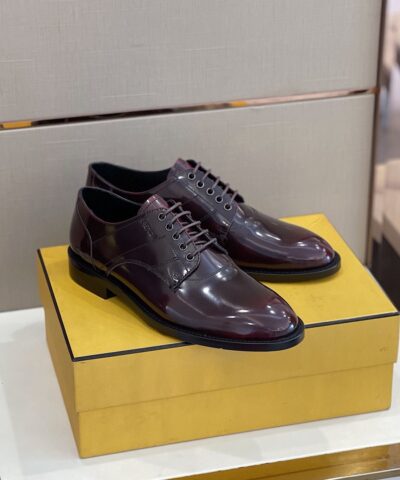 Fendi Force Dark Brown Shoes For Men