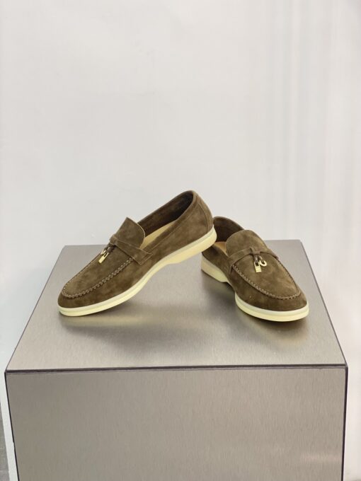Loro Piana Summer Charms Walk Loafers Tea Room For Women – FAE5444 50KY - Image 8