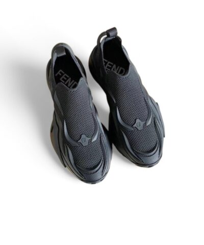 Fendi Flow Black Sneakers For Men 7E1504AHI8F0ABB