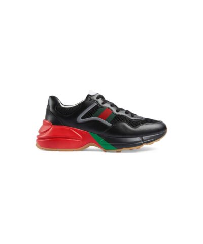 Gucci GG Rhyton Sneaker Black For Men