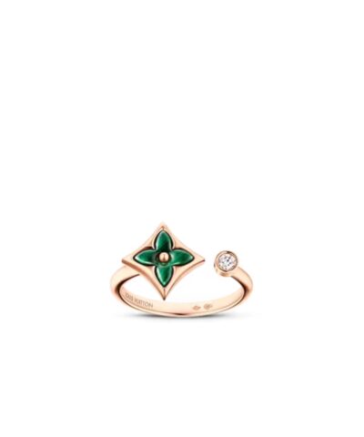 Louis Vuitton Color Blossom Mini Star Ring Pink-Toned For Women Q9S81A