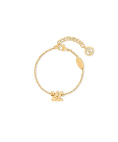 Louis Vuitton GO-14 Bracelet Gold-Toned For Women – M1608A