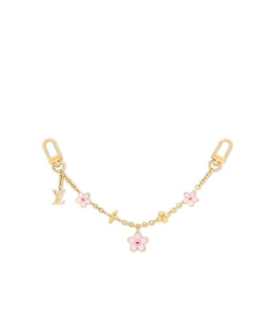 Louis Vuitton LV x TM Cherry Blossom Bag Chain For Women M02540