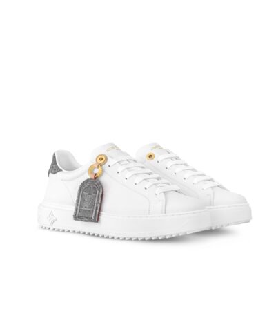 Louis Vuitton Time Out Sneaker Grey For Women 1AGUY4